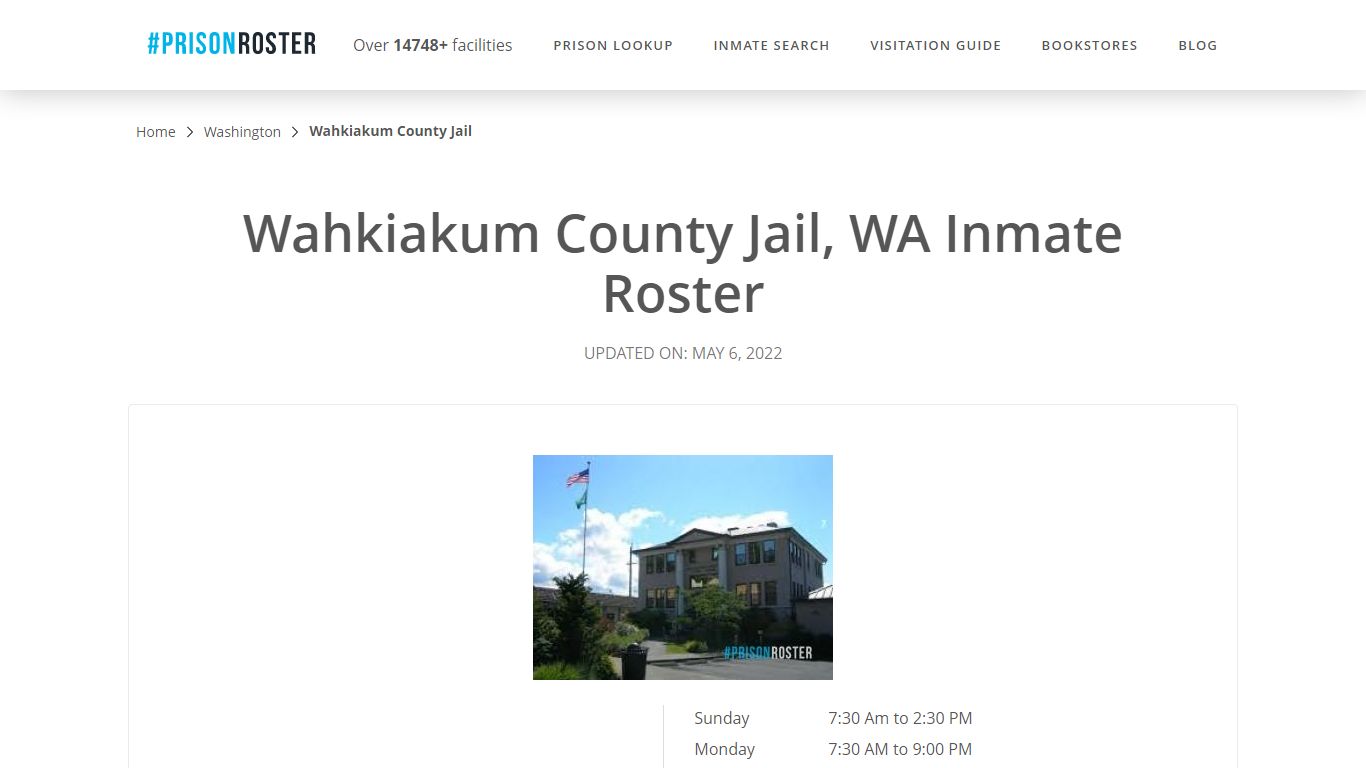 Wahkiakum County Jail, WA Inmate Roster